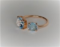 Anneau Guerretta Gioielli Femme Anello Con Topazio in Or rosé Topazio GUERR126 - GUERR126